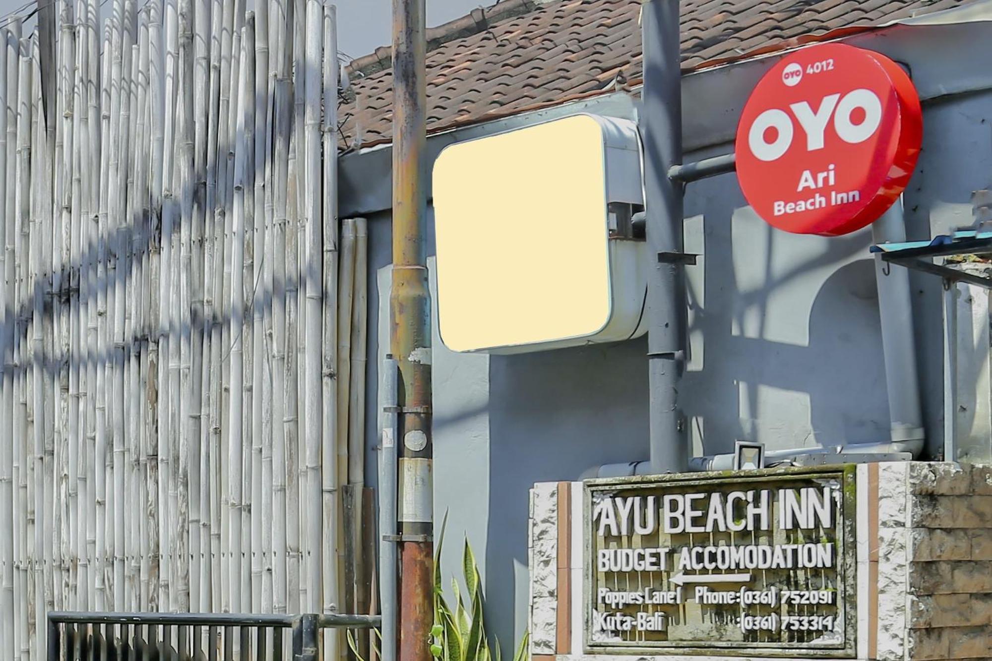 Oyo 4012 Ari Beach Inn Kuta Lombok Exteriör bild